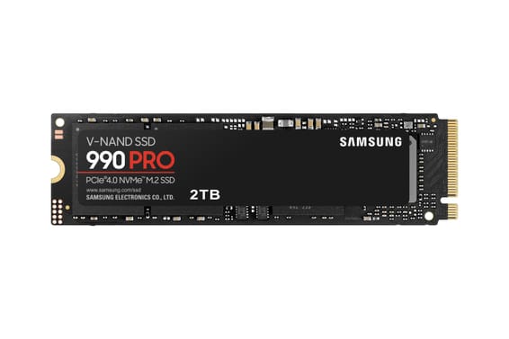 Samsung 990 PRO M.2 2 To PCI Express 4.0 V-NAND MLC NVMe SSD 990 PRO NVMe M.2 SSD (MZ-V9P2T0BW)