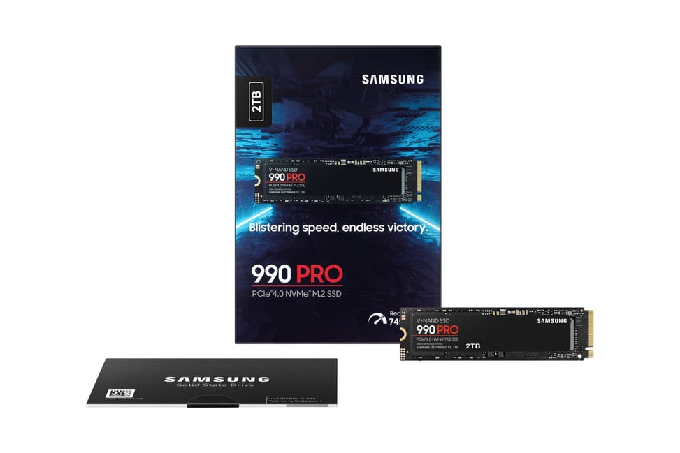 Samsung 990 PRO M.2 2 To PCI Express 4.0 V-NAND MLC NVMe SSD 990 PRO NVMe M.2 SSD  (MZ-V9P2T0BW) — image 7