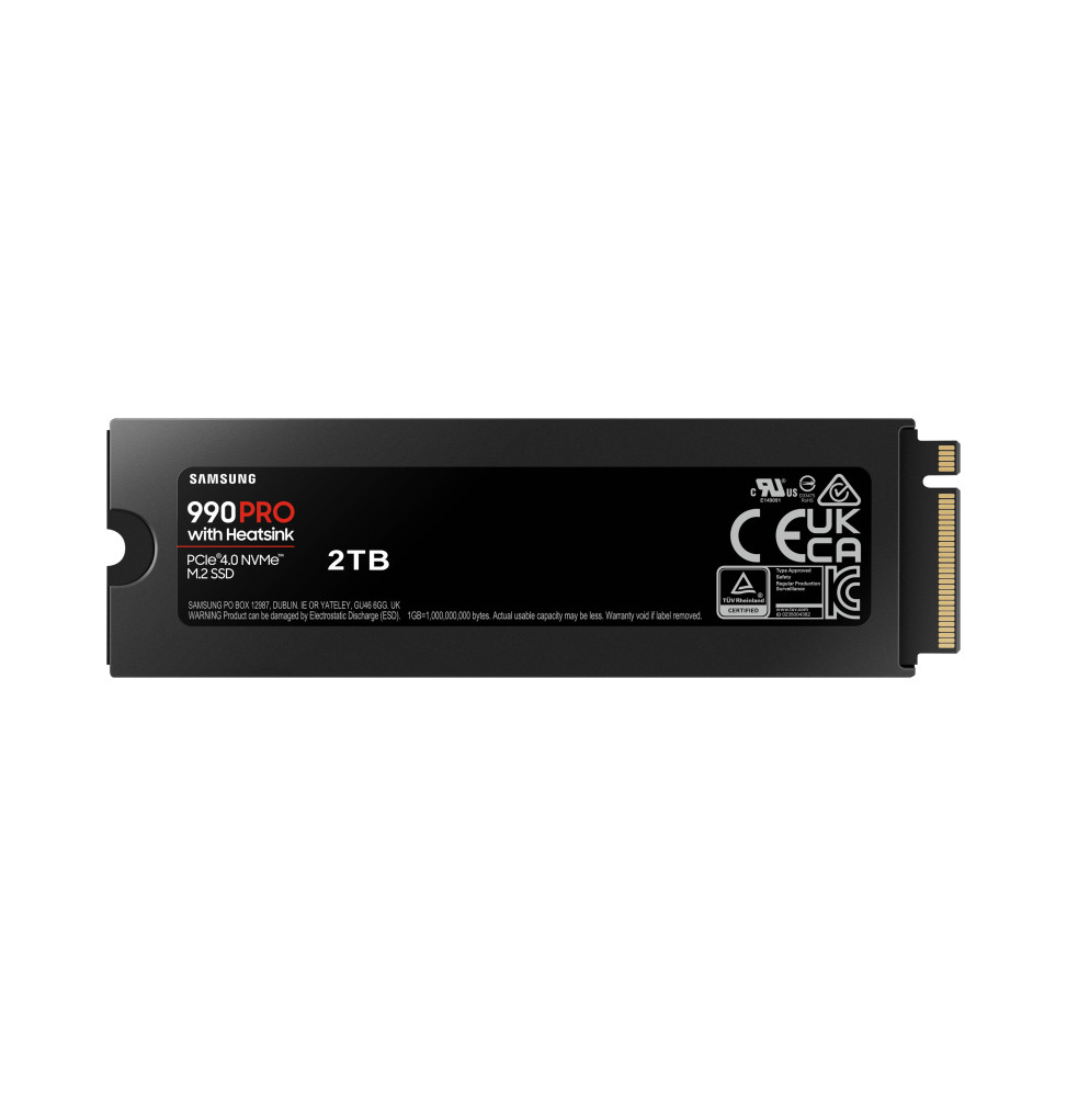 Samsung 990 PRO M.2 2 To PCI Express 4.0 V-NAND MLC NVMe (MZ-V9P2T0CW)