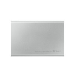 Samsung MU-PC500S 500 Go Argent Portable SSD T7 Touch USB 3.2, NVMe, 500GB  (MU-PC500S/WW)