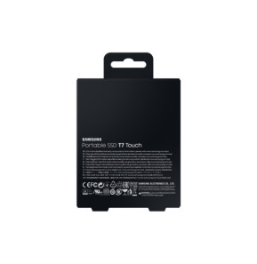 Samsung MU-PC500S 500 Go Argent Portable SSD T7 Touch USB 3.2, NVMe, 500GB  (MU-PC500S/WW)