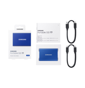 Samsung Portable SSD T7 1 To Bleu (MU-PC1T0H/WW)