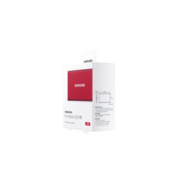 Samsung Portable SSD T7 1 To Rouge (MU-PC1T0R/WW)