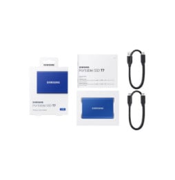 Samsung Portable SSD T7 2 To Bleu (MU-PC2T0H/WW)