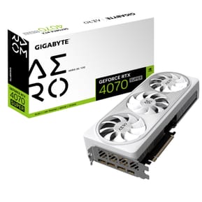 Gigabyte AERO GeForce RTX 4070 SUPER OC 12G NVIDIA 12 Go GDDR6X (GV-N407SAERO OC-12GD)