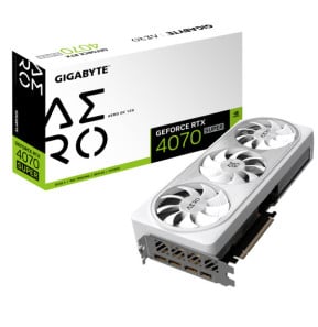 Gigabyte AERO GeForce RTX 4070 SUPER OC 12G NVIDIA 12 Go GDDR6X (GV-N407SAERO OC-12GD)