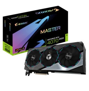 Gigabyte AORUS GeForce RTX 4070 SUPER MASTER 12G NVIDIA 12 Go GDDR6X (GV-N407SAORUS M-12GD)