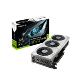 Gigabyte GeForce RTX 4070 Ti SUPER EAGLE OC ICE 16G NVIDIA 16 Go GDDR6X (GV-N407TSEAGLEOC ICE-16GD)