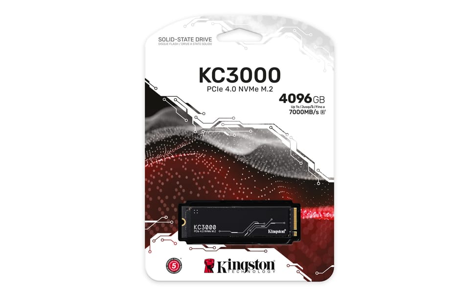 Kingston Technology 4096G KC3000 M.2 2280 NVMe SSD (SKC3000D/4096G) — image 4