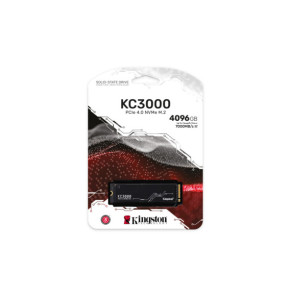 Kingston Technology 4096G KC3000 M.2 2280 NVMe SSD (SKC3000D/4096G)