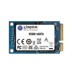 Kingston Technology SSD KC600 SATA3 mSATA de 256 Go (SKC600MS/256G)