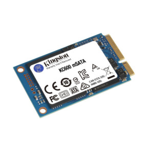 Kingston Technology SSD KC600 SATA3 mSATA de 256 Go (SKC600MS/256G)