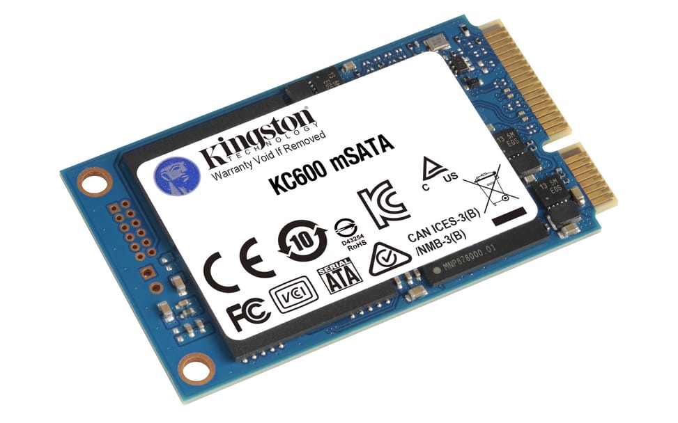 Kingston Technology SSD KC600 SATA3 mSATA de 512 Go (SKC600MS/512G) — image 3