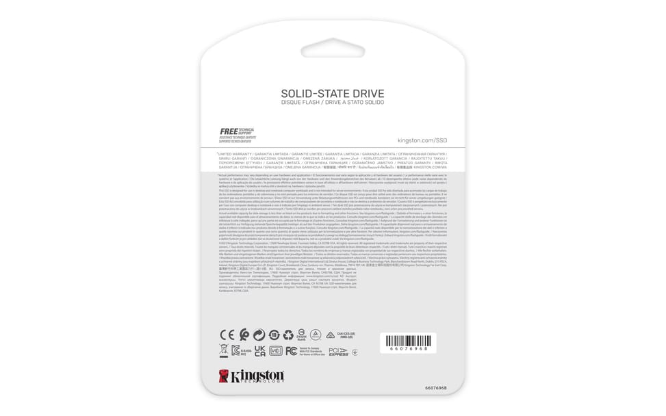 Kingston Technology 4000G NV2 M.2 2280 PCIe 4.0 NVMe SSD (SNV2S/4000G) — image 5