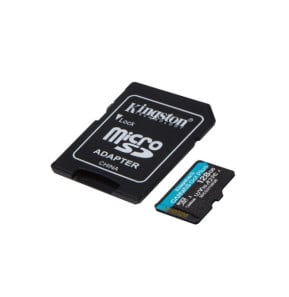 Kingston Technology Carte microSDXC Canvas Go Plus 170R A2 U3 V30 de 128 Go + ADP (SDCG3/128GB)