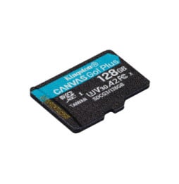 Kingston Technology Carte microSDXC Canvas Go Plus 170R A2 U3 V30 de 128 Go + ADP (SDCG3/128GB)