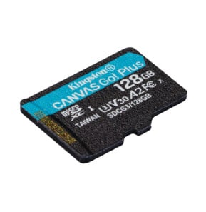 Kingston Technology Carte microSDXC Canvas Go Plus 170R A2 U3 V30 de 128 Go + ADP (SDCG3/128GB)