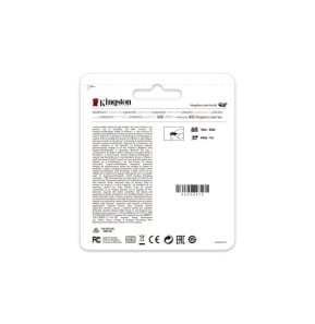 Kingston Technology Carte microSDXC Canvas Go Plus 170R A2 U3 V30 de 256 Go + ADP (SDCG3/256GB)