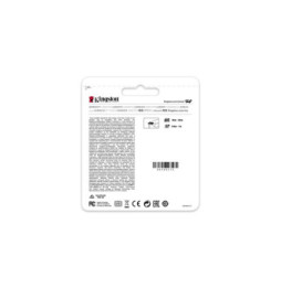 Kingston Technology Carte SDXC Canvas Select Plus 100R C10 UHS-I U3 V30 de 256 Go (SDS2/256GB)