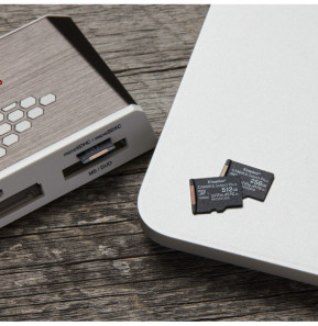 Kingston Technology Carte micSDXC Canvas Select Plus 100R A1 C10 de 512 Go + ADP (SDCS2/512GB)
