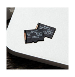 Kingston Technology Carte micSDXC Canvas Select Plus 100R A1 C10 de 512 Go + ADP (SDCS2/512GB)