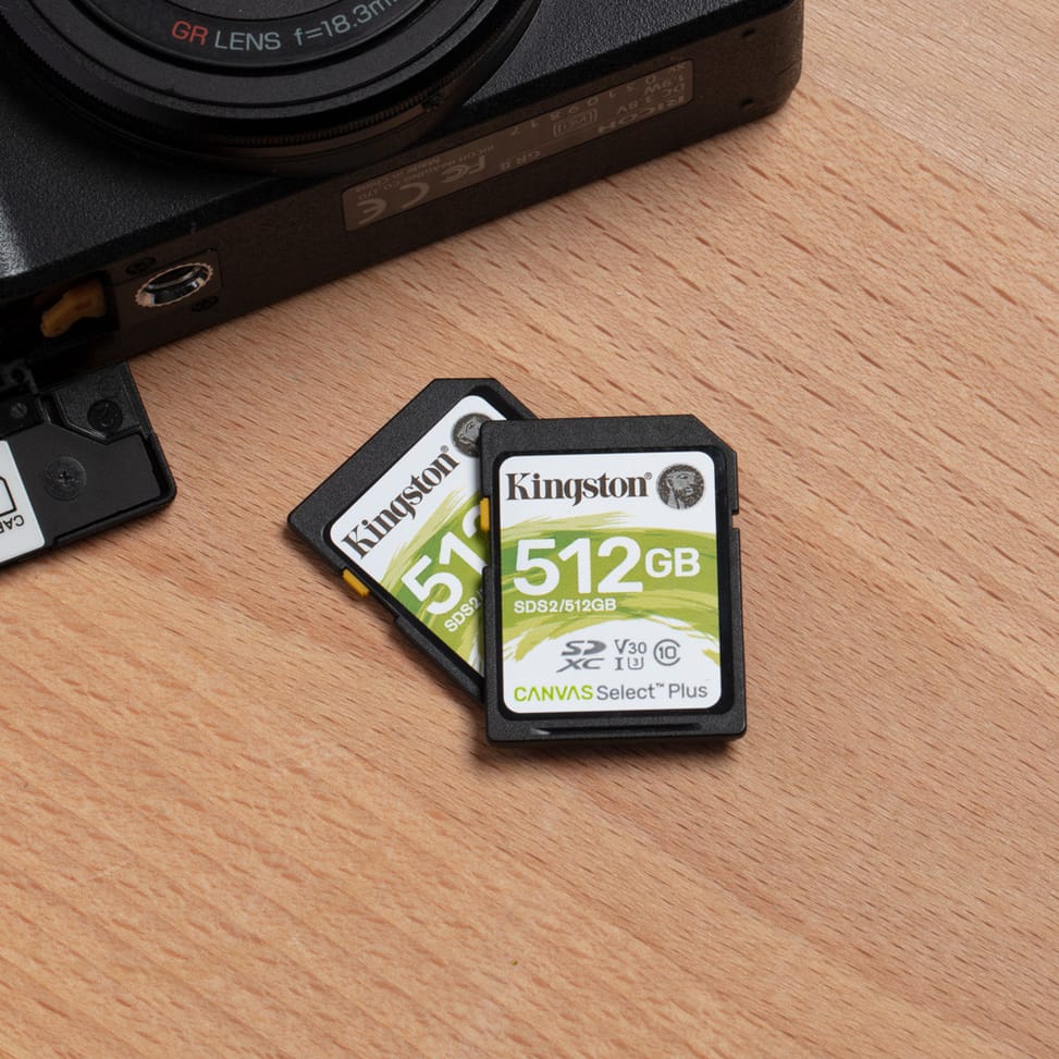 Kingston Technology Carte SDXC Canvas Select Plus 100R C10 UHS-I U3 V30 de 512 Go (SDS2/512GB) — image 6