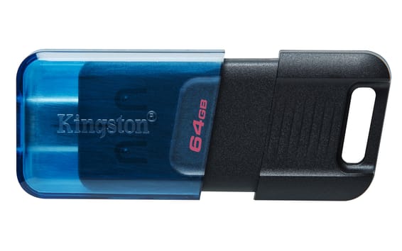 Kingston Technology DataTraveler 64GB 80 M 200 Mo/s USB-C 3.2 Gen 1 (DT80M/64GB)