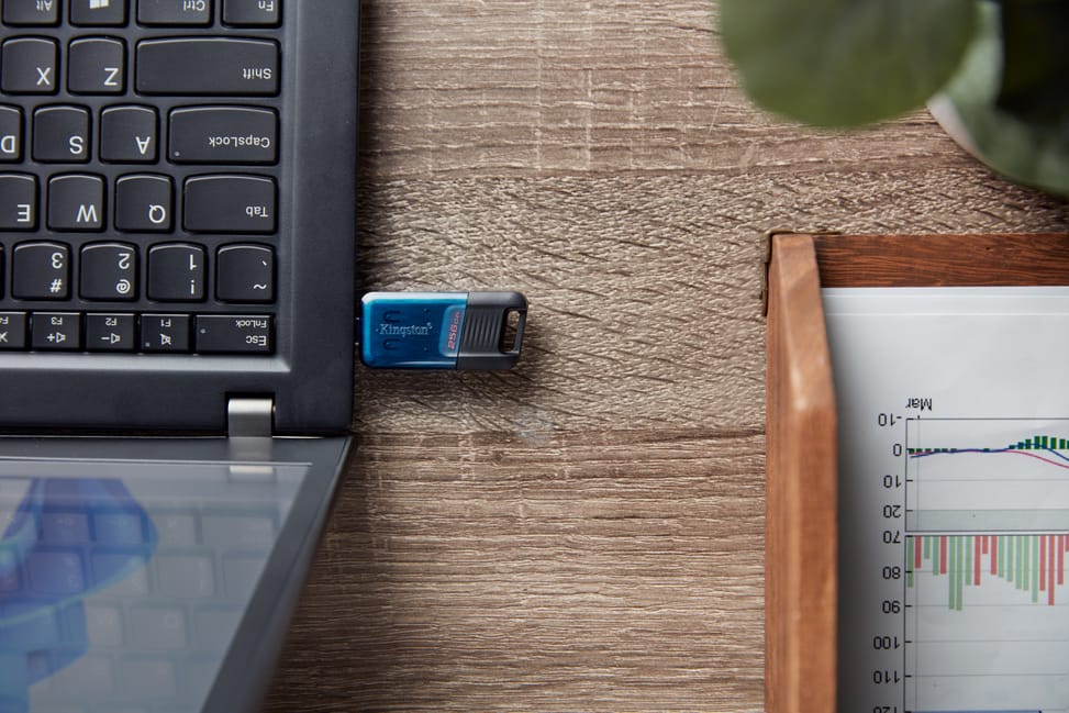 Kingston Technology DataTraveler 256GB 80 M 200 Mo/s USB-C 3.2 Gen 1 (DT80M/256GB) — image 18