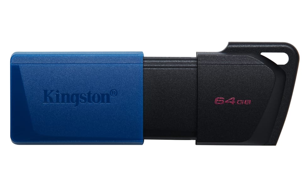 Kingston Technology DataTraveler 64GB USB3.2 Gen 1 Exodia M (Black + Blue) (DTXM/64GB) — image 1