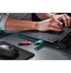 Kingston Technology DataTraveler 128GB USB3.2 Gen1 Exodia M (Noir + Rouge) (DTXM/128GB)