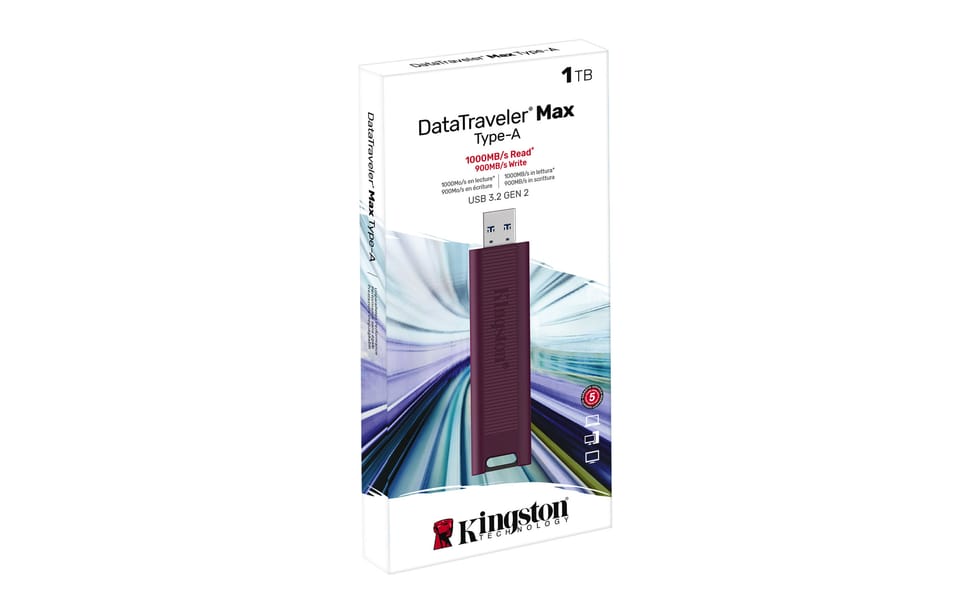 Kingston Technology DataTraveler 1TB Max Type-A 1000R/900W USB 3.2 Gen 2 (DTMAXA/1TB) — image 7
