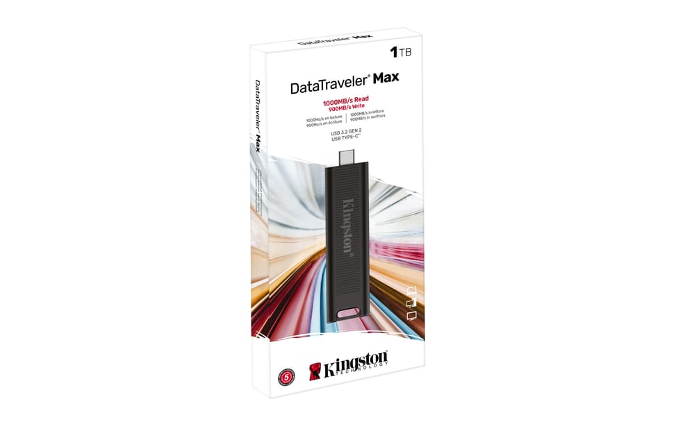 Kingston Technology DataTraveler 1TB Max 1000R/900W USB 3.2 Gen 2 (DTMAX/1TB) — image 9