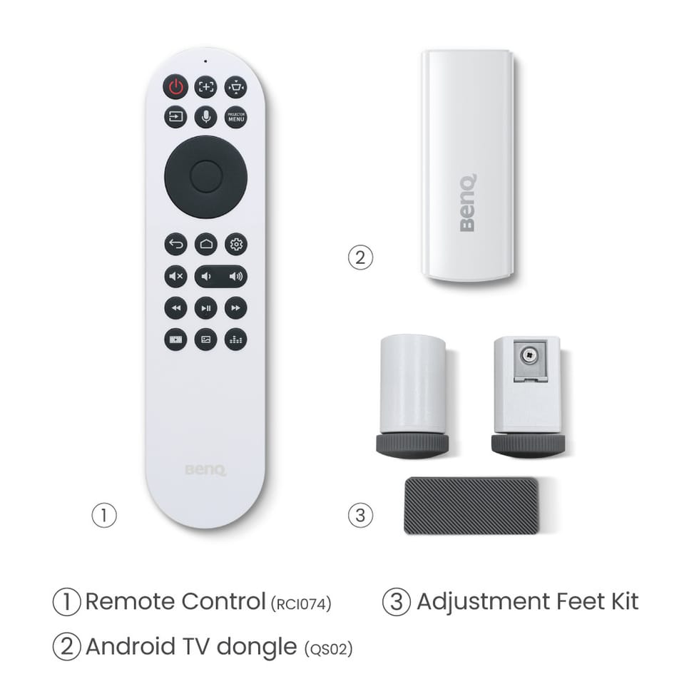 BenQ X3100i vidéo-projecteur 3300 ANSI lumens DLP 2160p (3840x2160) Compatibilité 3D Noir (9H.JS977.18E) — image 5