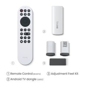 BenQ X3100i vidéo-projecteur 3300 ANSI lumens DLP 2160p (3840x2160) Compatibilité 3D Noir (9H.JS977.18E) — image 5