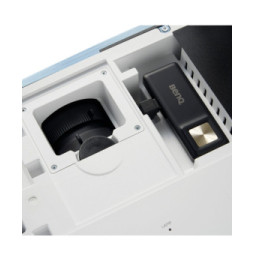 BenQ TK850i vidéo-projecteur Projecteur à focale standard 3000 ANSI lumens DLP 2160p (3840x2160) Compatibilité 3D Bleu, Blanc