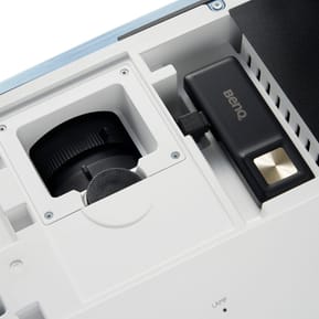 BenQ TK850i vidéo-projecteur Projecteur à focale standard 3000 ANSI lumens DLP 2160p (3840x2160) Compatibilité 3D Bleu, Blanc — image 8