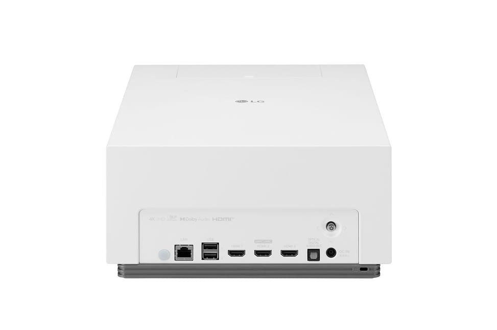 LG HU710PW vidéo-projecteur Projecteur à focale standard 2000 ANSI lumens DLP 2160p (3840x2160) Blanc (HU710PW.AEU) — image 2