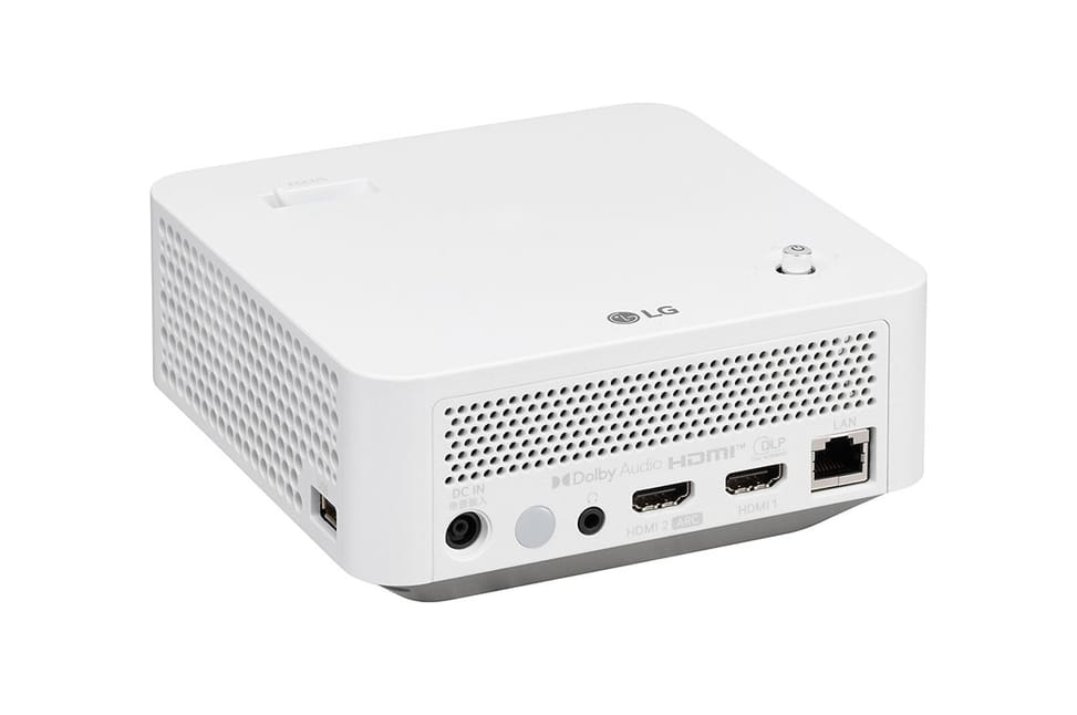 LG PF510Q vidéo-projecteur Projecteur à focale courte 450 ANSI lumens DLP 1080p (1920x1080) Blanc (PF510Q) — image 5