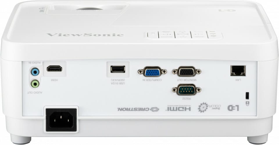 Viewsonic LS560W vidéo-projecteur Projecteur à focale standard 3000 ANSI lumens LED WXGA (1280x800) Blanc (LS560W) — image 8