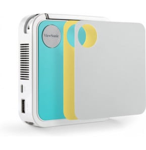 Viewsonic M1 mini vidéo-projecteur Projecteur à focale courte 120 ANSI lumens LED WVGA (854x480) Blanc (M1 mini)