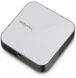 Viewsonic M2e vidéo-projecteur Projecteur à focale courte LED 1080p (1920x1080) Compatibilité 3D Gris, Blanc (W125922525)