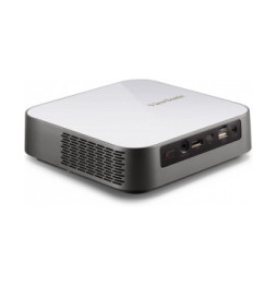 Viewsonic M2e vidéo-projecteur Projecteur à focale courte LED 1080p (1920x1080) Compatibilité 3D Gris, Blanc (W125922525)
