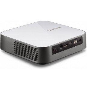Viewsonic M2e vidéo-projecteur Projecteur à focale courte LED 1080p (1920x1080) Compatibilité 3D Gris, Blanc (W125922525)