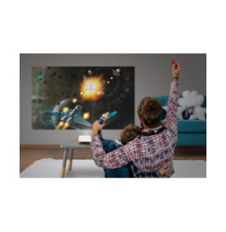Viewsonic M2e vidéo-projecteur Projecteur à focale courte LED 1080p (1920x1080) Compatibilité 3D Gris, Blanc (W125922525)