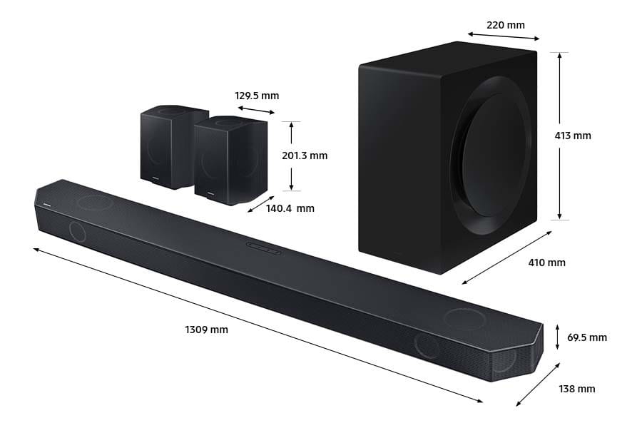 Samsung HW-Q990C Noir 11.1.4 canaux 41 W (HW-Q990C/ZF) — image 2
