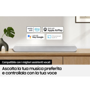 Samsung HW-S61B Blanc 5.0 canaux 200 W (HW-S61B/ZF)