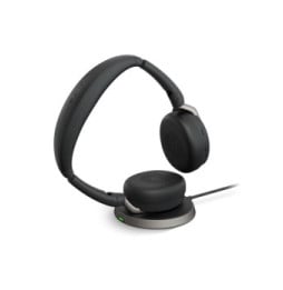 Jabra Evolve2 65 Flex Casque Avec fil &sans fil Arceau Bureau/Centre d'appels Bluetooth Noir (26699-989-989)