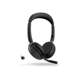 Jabra Evolve2 65 Flex Casque Avec fil &sans fil Arceau Bureau/Centre d'appels Bluetooth Noir (26699-989-889)