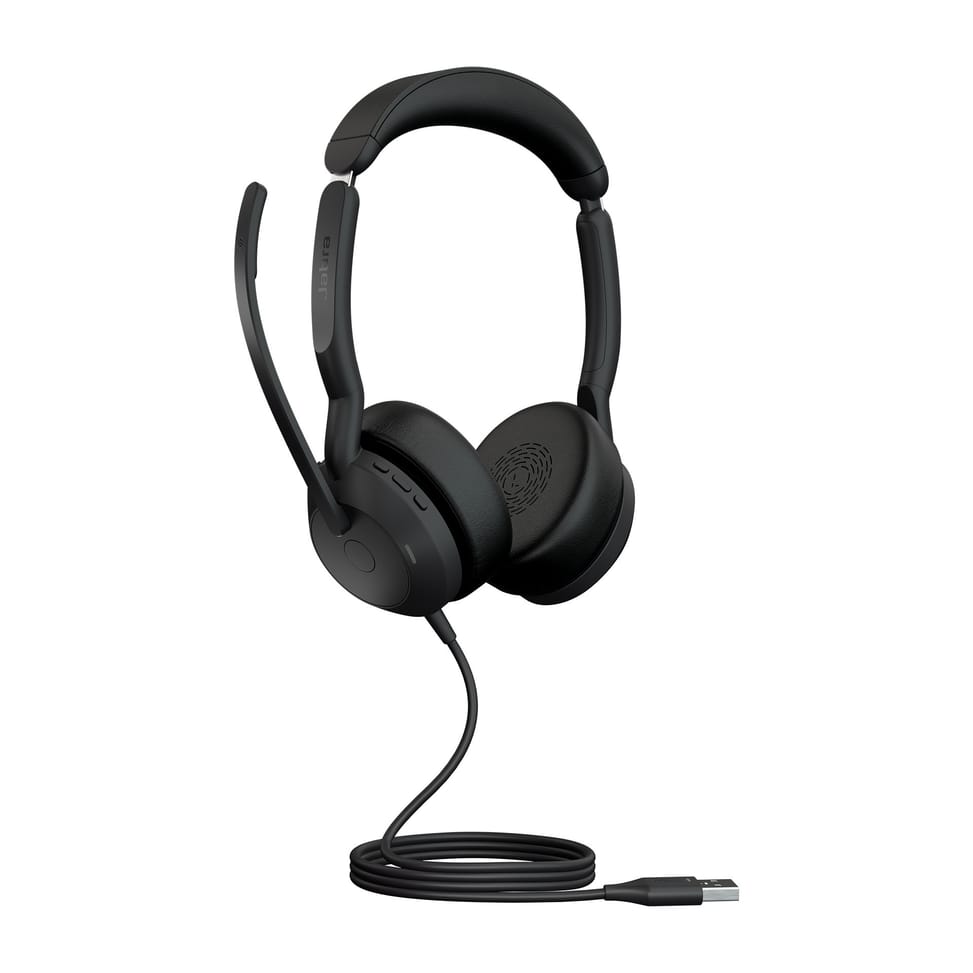 Jabra 25089-989-999 écouteur/casque Avec fil Arceau Bureau/Centre d'appels USB Type-A Noir (25089-989-999) — image 2