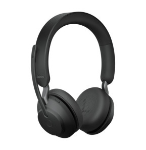 Jabra Evolve2 65, UC Stereo Casque Sans fil Arceau Bureau/Centre d'appels USB Type-A Bluetooth Noir (26599-989-989)